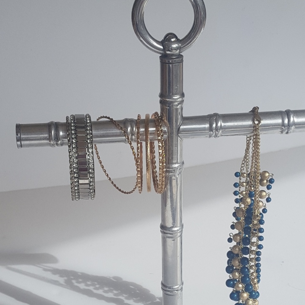 Jewelry Holder Stand Necklace, Bracelets, Watch - Picture 3 of 3